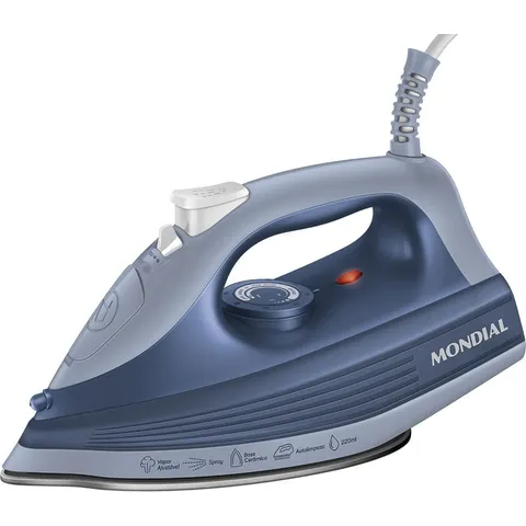Mondial FVN-02-BL (ferro a vapor de base cerâmica)