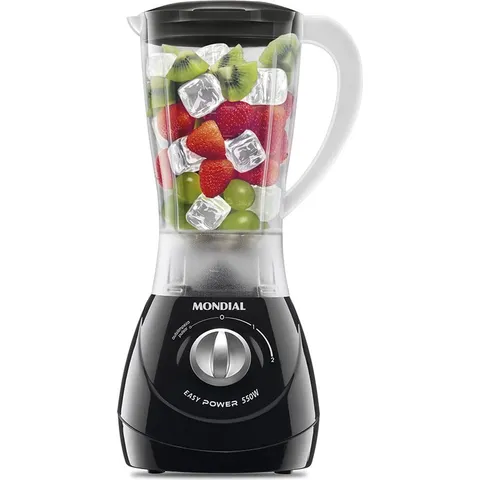 Mondial L-550-B Easy Power (liquidificador de 550 W)