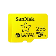 SanDisk microSDXC para Nintendo Switch 256 GB (SDSQXAO-256G-GNCZN)