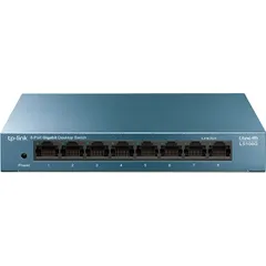 TP-Link LS108G Switch 8 portas Gigabit em metal