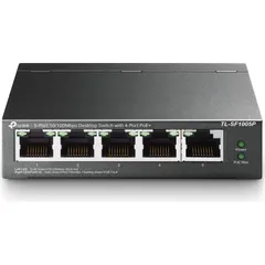 TP-Link TL-SF1005P Switch 5 portas 10/100 com 4 PoE+